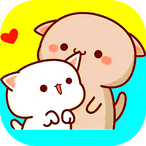 Mochi Peach Cat  Stickers icon