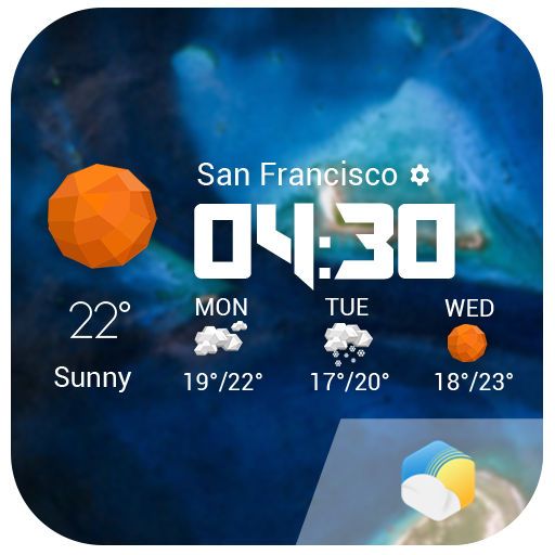 Daily&amp;Hourly Forecast Widget❆ icon