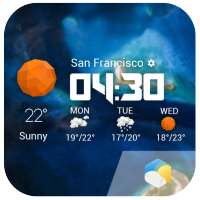 Daily&Hourly Forecast Widget❆ on 9Apps