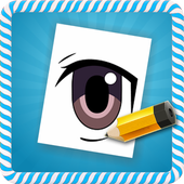 How To Draw :Anime Eyes icon