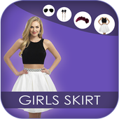 Girl Skirt Photo Editor icon