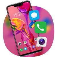 peindre le thème coloré de fleurs pour p30 pro