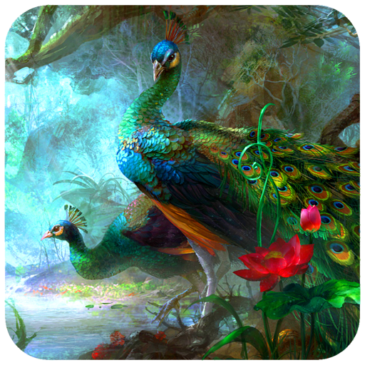 Peacock HD Wallpaper icon