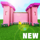 Dollhouse Pink House for Girls Minecraft icon