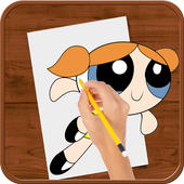 How to Draw :PowerPuff Girls أيقونة
