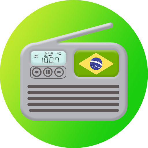 Radio Brasil ao Vivo: Radio Online, Radio FM, AM icon
