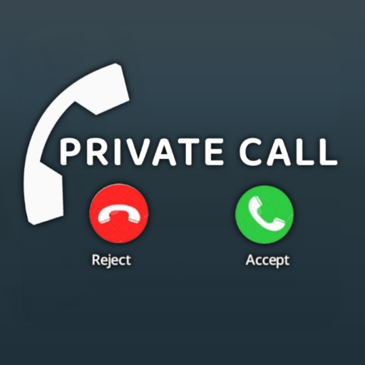 Call Using Unknown, Private Number: InCall आइकन