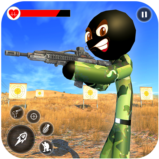Stickman Army Fps Shooter - Stickman Counter Game icon