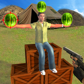 Water melon Shooter: US Army Apple Shooting Game icon