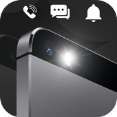 Flash Alerts on Call and SMS icon