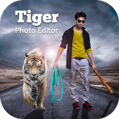 Tiger Photo Editor أيقونة