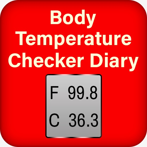 Body Temperature History manager &amp; Diary icon