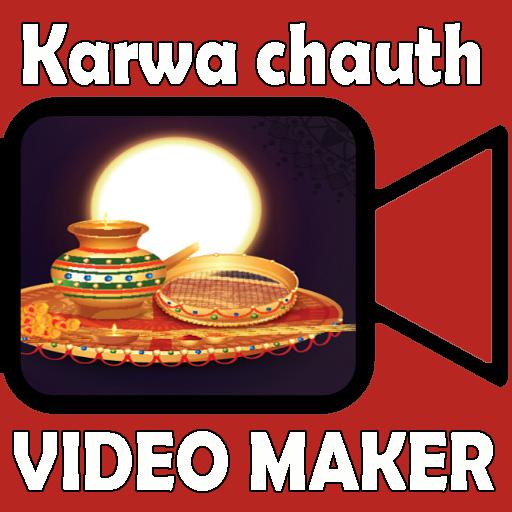 Karwa Chauth Video Maker With Songs أيقونة