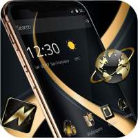 Gold Curving Luxury Business Theme on 9Apps