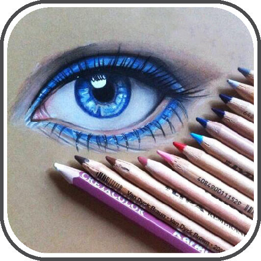 Drawing Eyes Tutorials Easy icon