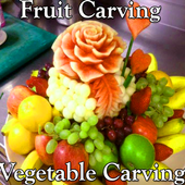 Fruit and Vegetable Carving VIDEO Step by Step App icon