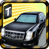 Limousine Parking 3D icon