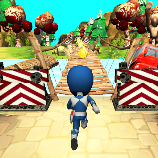 Subway Power Run Ninja Ranger Dash icon