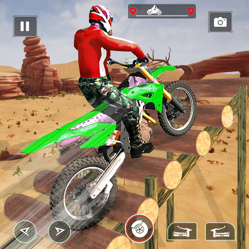 Bike Racing Game-USA Bike Game icon