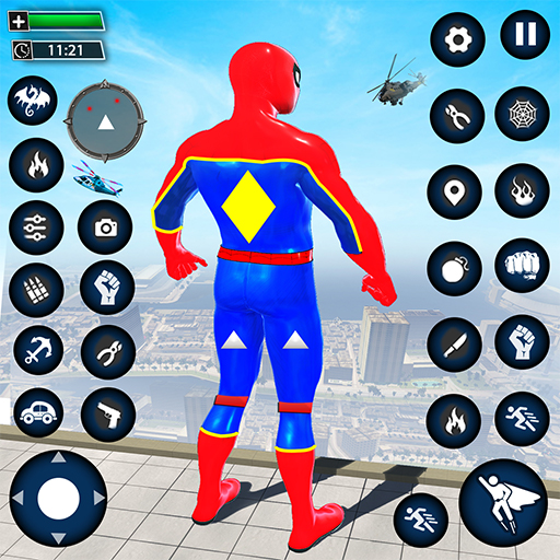 Rope Hero Spider Game Fighter icon