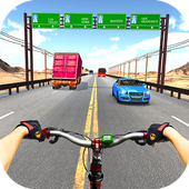 Bicycle Racing Highway Stunt Racer icon