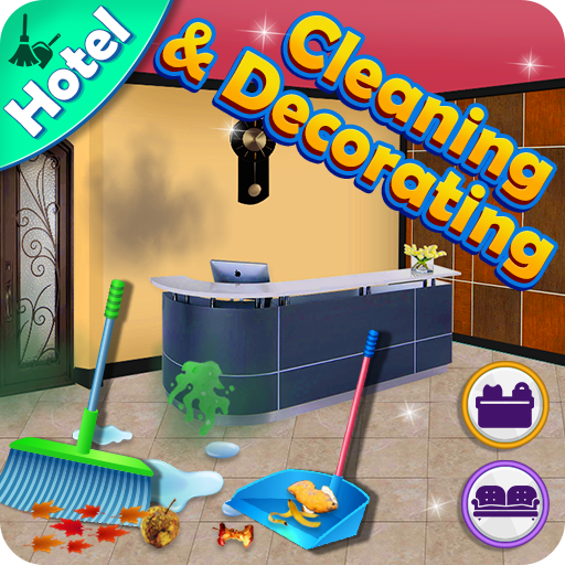 Hotel Cleaning &amp; Decorating Game icon