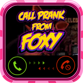 Call Prank Foxy from Fredy five night icon