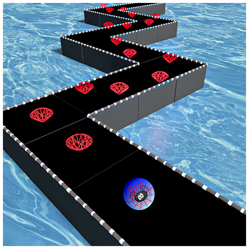 Extreme balancer wall ball game icon