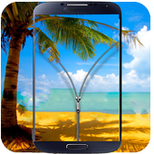 ikon Transparent Zip Lock Screen