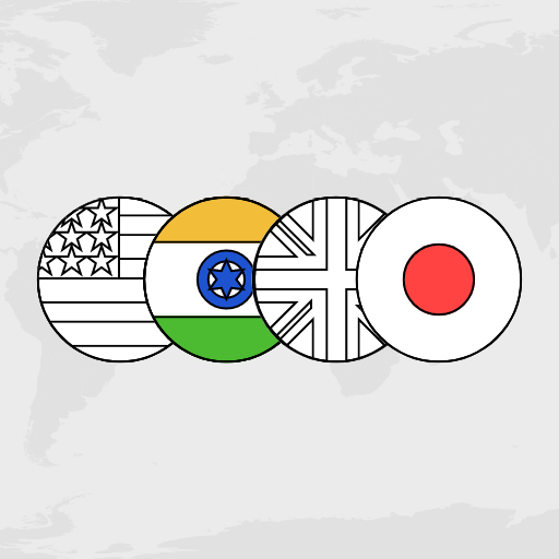 Color With Flags - Flag Coloring Trivia Game icon