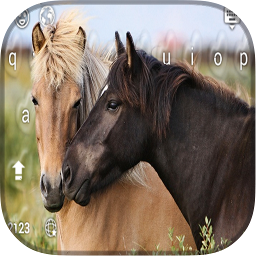 Pony horse love keyboard icon