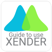 Guide using Xender Transfer icon