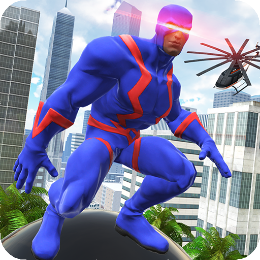 Rope Hero Big Town icon