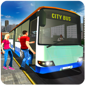 Public Transport City Bus Driving Simulator 2018 icon