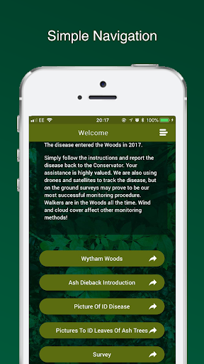 Ash Dieback screenshot 2