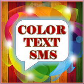 Color text sms whatsapp sms icon