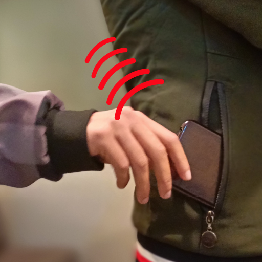 Don't touch my phone anti theft alarm  أيقونة