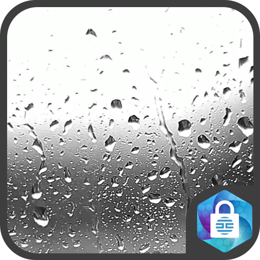 Raindrops Live Wallpaper Lock Screen icon