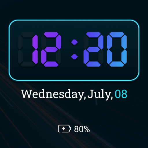 Digital Clock - Smart Watch BG icon