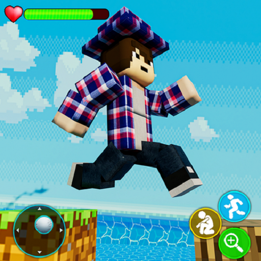 Parkour Craft Sky World Party icon