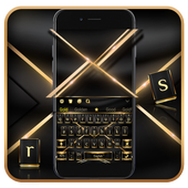 Black Gold Keyboard icon