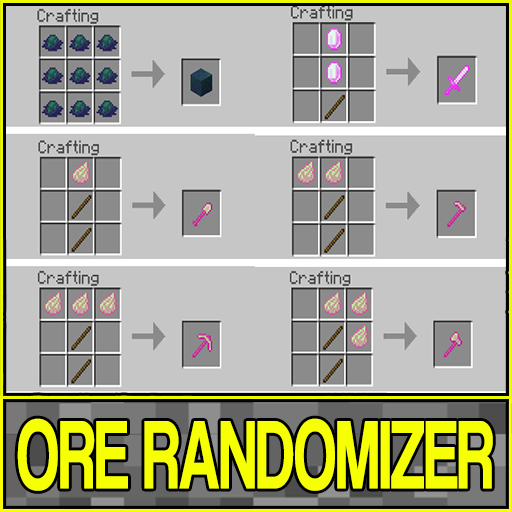 Ore Randomizer Craft Mod for MCPE icon