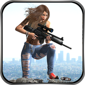 Target counter sniper shooter icon