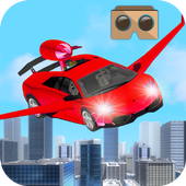 VR Super Flying Car Driver icon