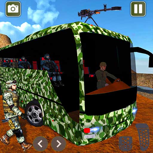 Military Bus: Army Bus Games icon