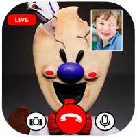 Ice cream video call  and chat simulator Prank on 9Apps
