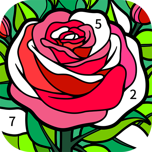 Daily Coloring Paint by Number icon