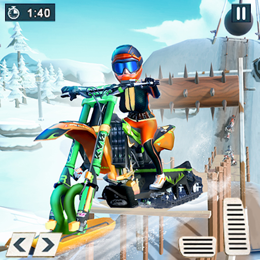 Snow Bike Race Game-Bike Game icon