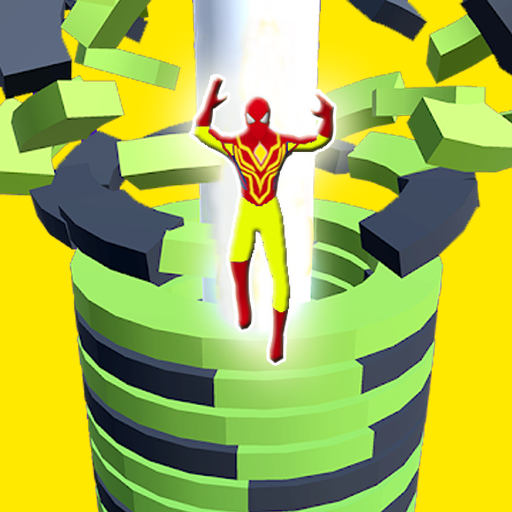 Stackfall Super Spider Crash Drop Fall icon