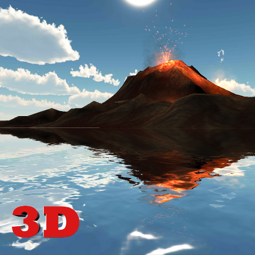 3D Volcano Live Wallpaper FREE icon